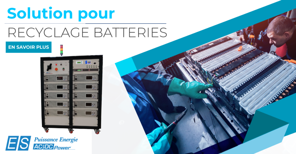 Solution pour recyclage batteries