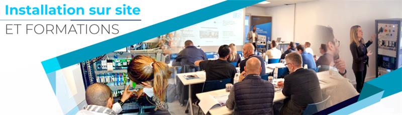 Installation sur site et formations